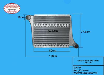 Két gió howo-WG9719530250(62*10)