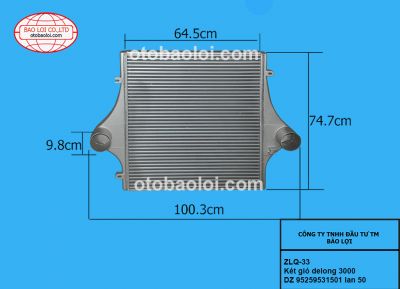 Két gió delong 3000 DZ95259531501 lan 50
