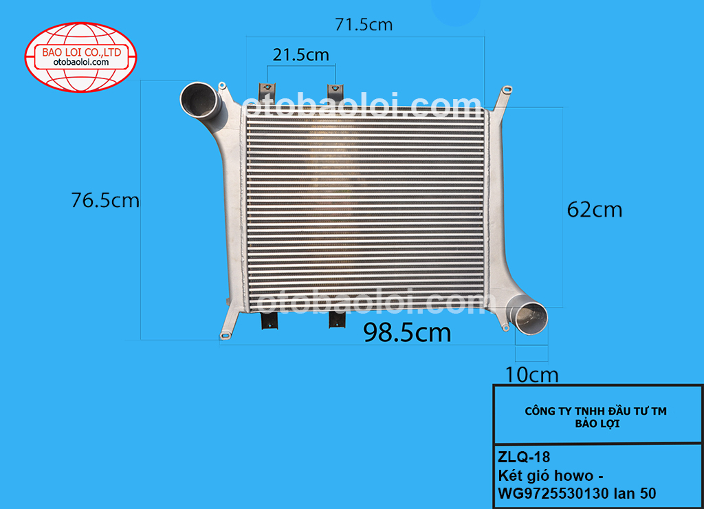 Két gió howo-WG9725530130 lan 50