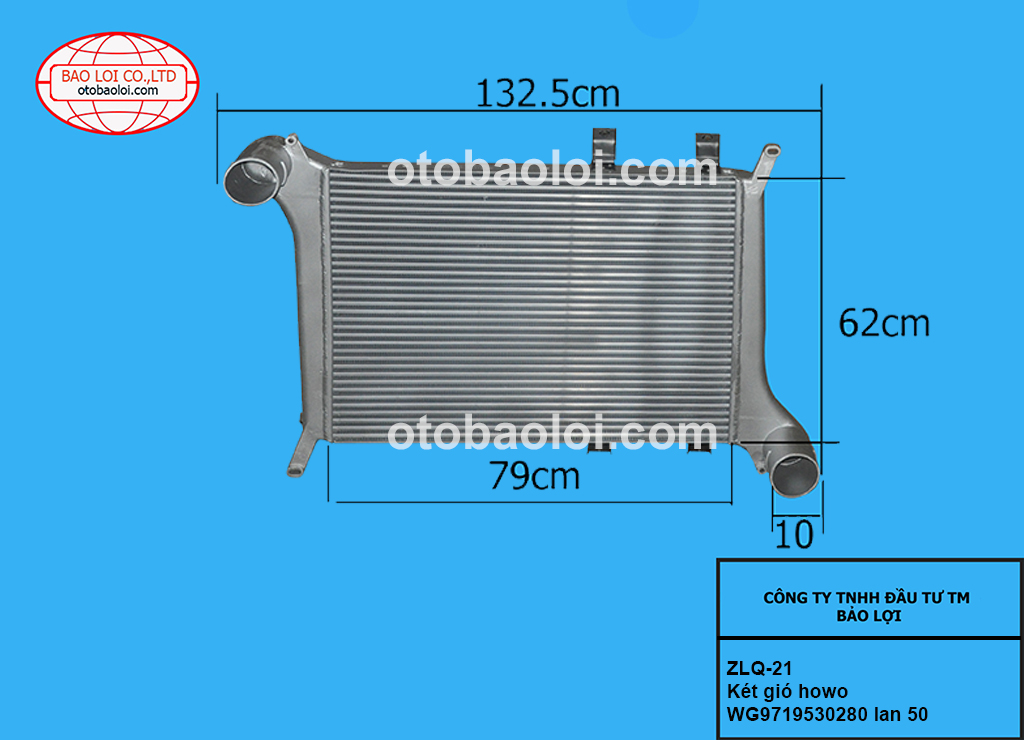 Két gió howo-WG9719530280 lan 50