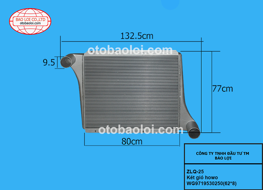 Két gió howo-WG9719530250(62*8)
