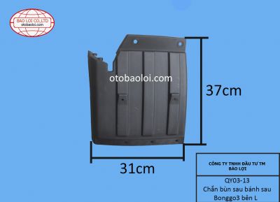 Chắn bùn sau bánh sau Bonggo3 bên L