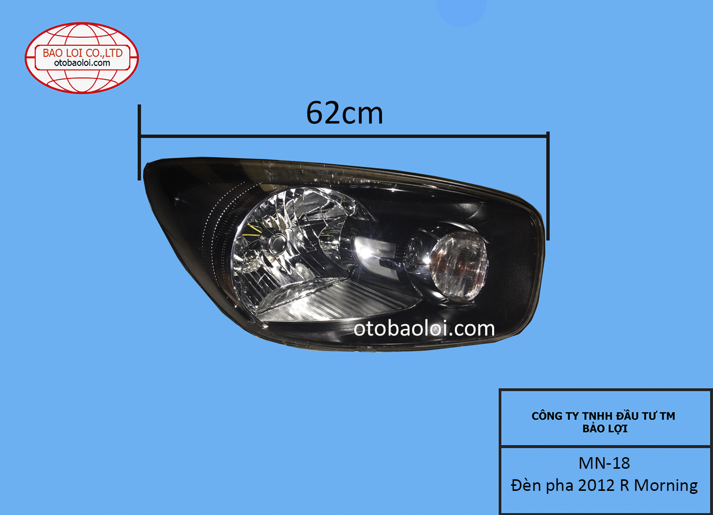 Đèn pha 2012 R Morning