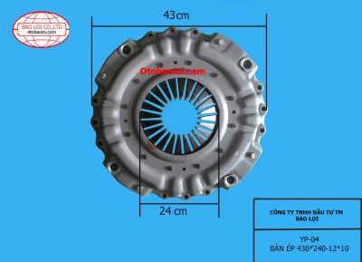 BÀN ÉP 430*240-12*10