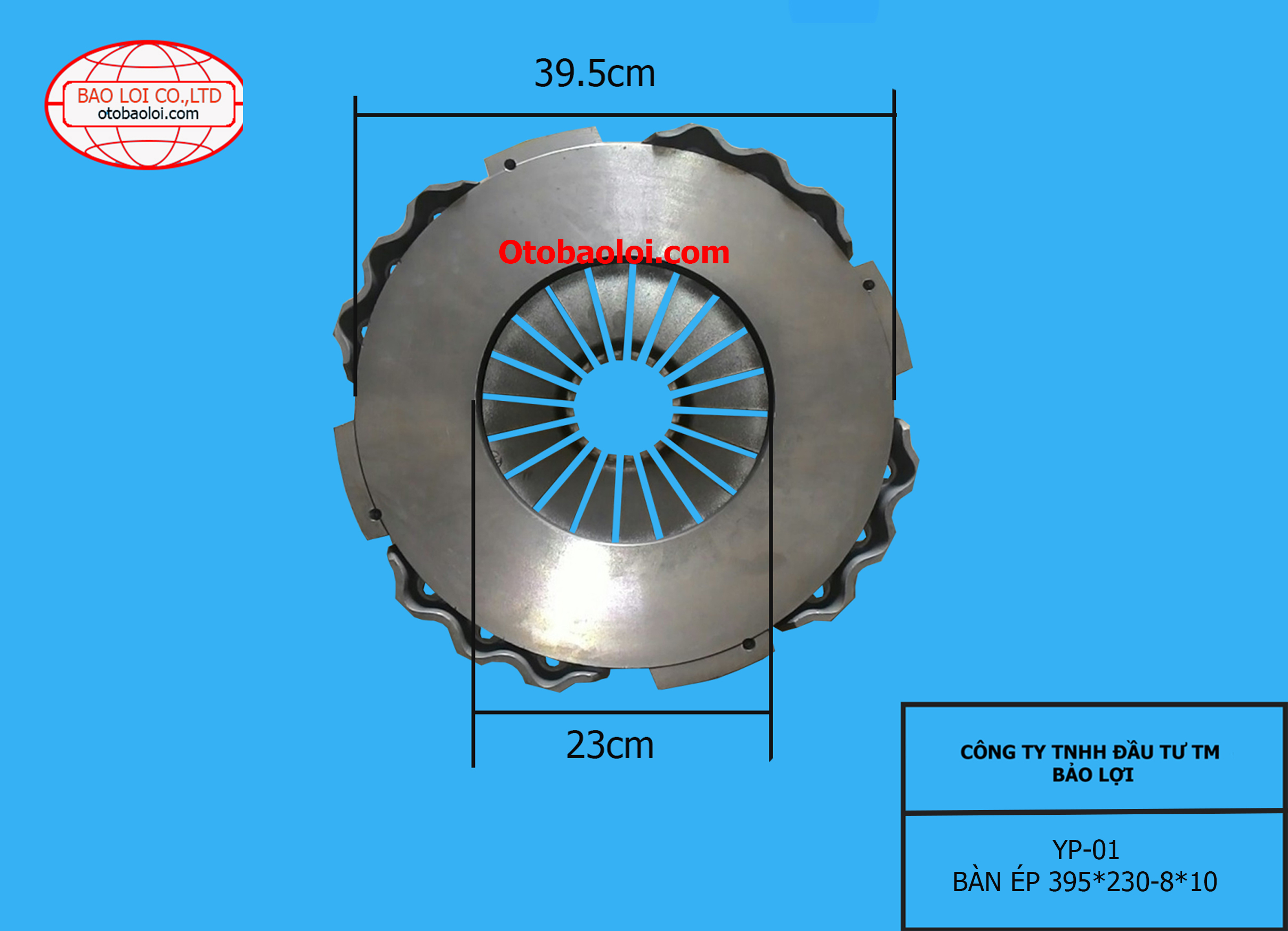 BÀN ÉP 395*230-8*10