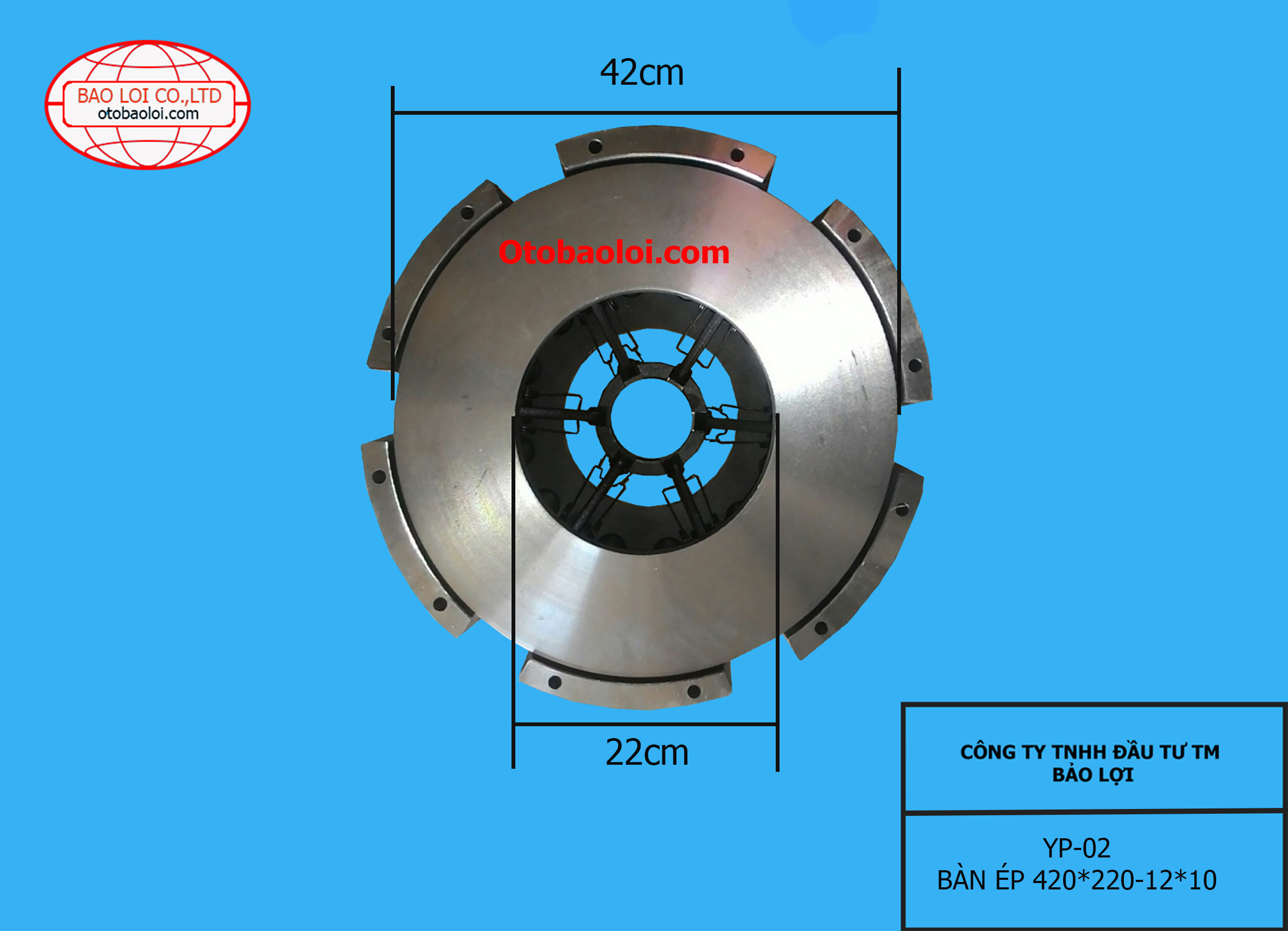 BÀN ÉP 420*220-12*10
