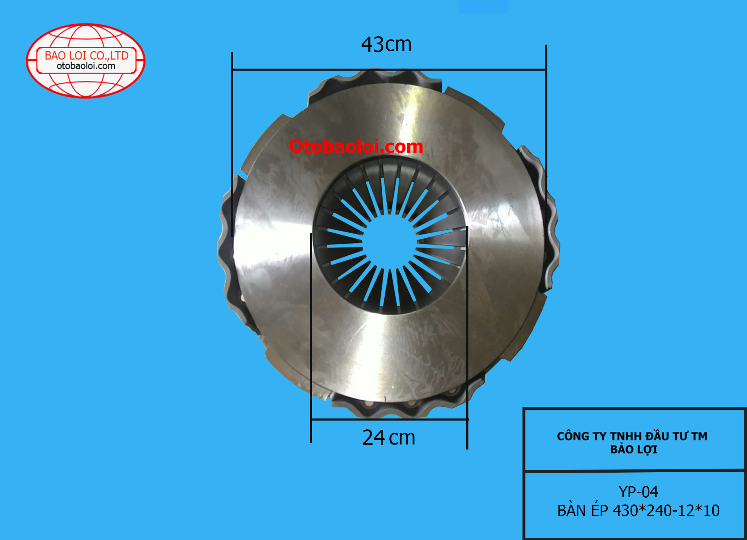 BÀN ÉP 430*240-12*10