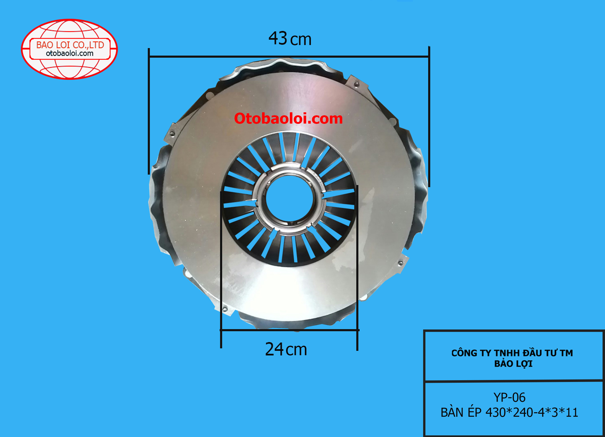 BÀN ÉP 430*240-4*3*11
