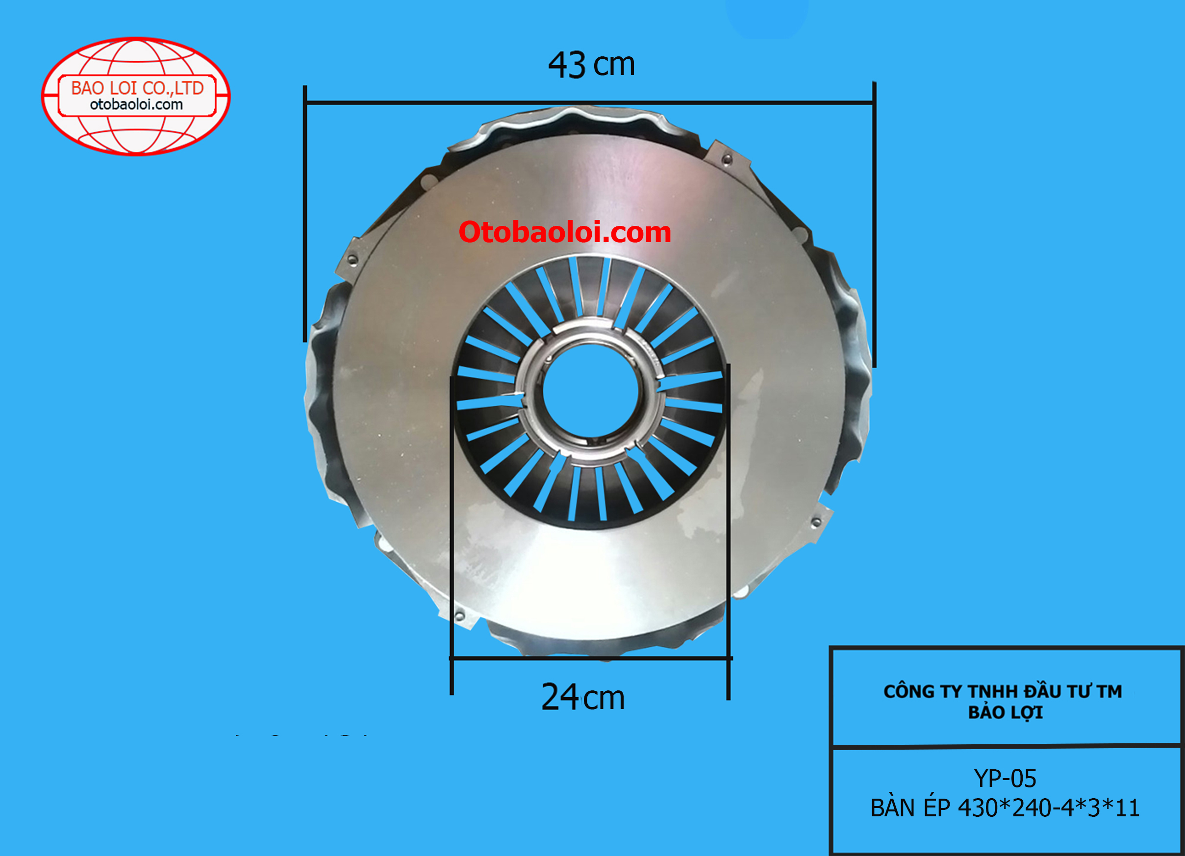 BÀN ÉP 430*240-4*3*11