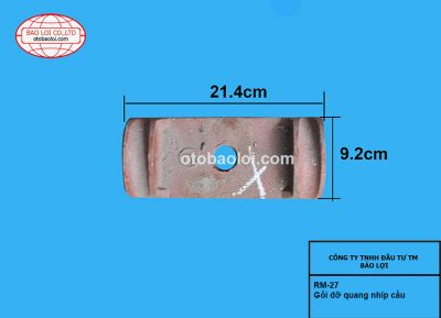 Gối đỡ quang nhíp cầu