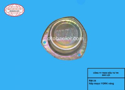 Nắp mayo YORK vàng