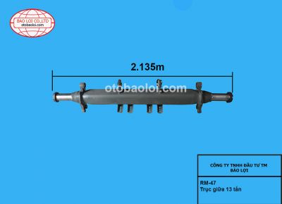 Trục giữa 13 tấn 
