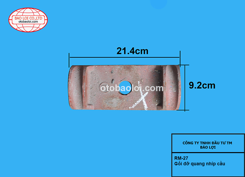 Gối đỡ quang nhíp cầu