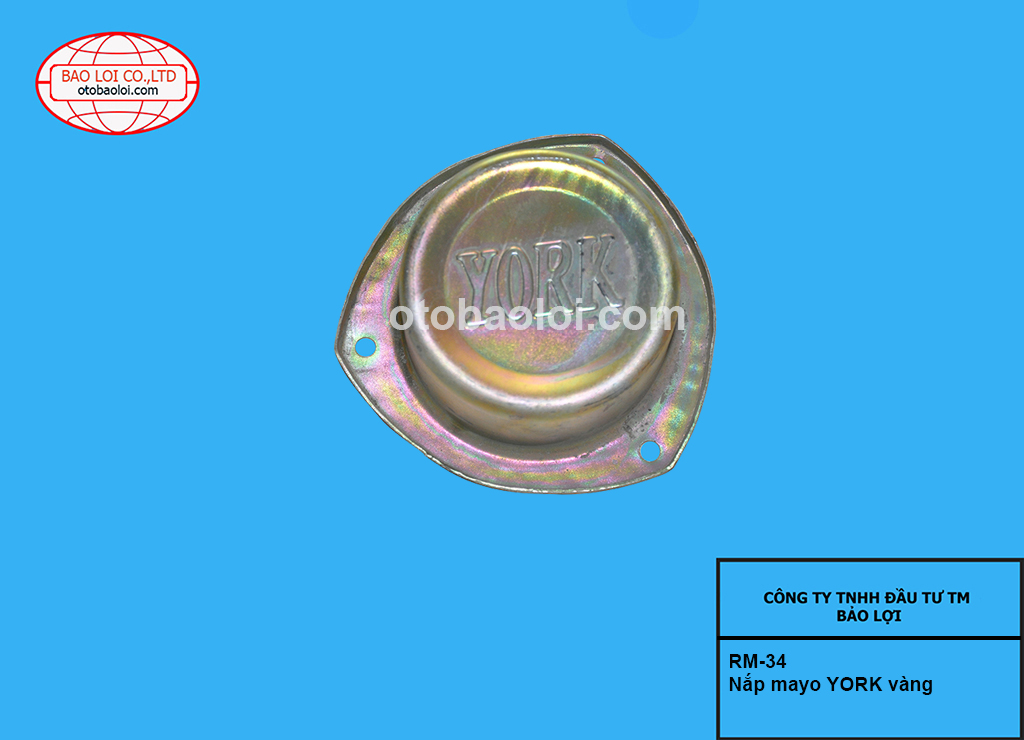 Nắp mayo YORK vàng
