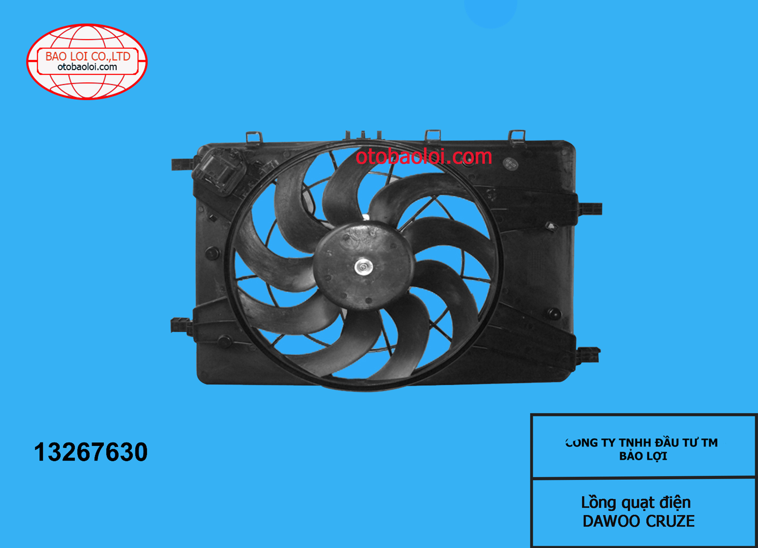 Lồng quạt điện DAWOO CRUZE