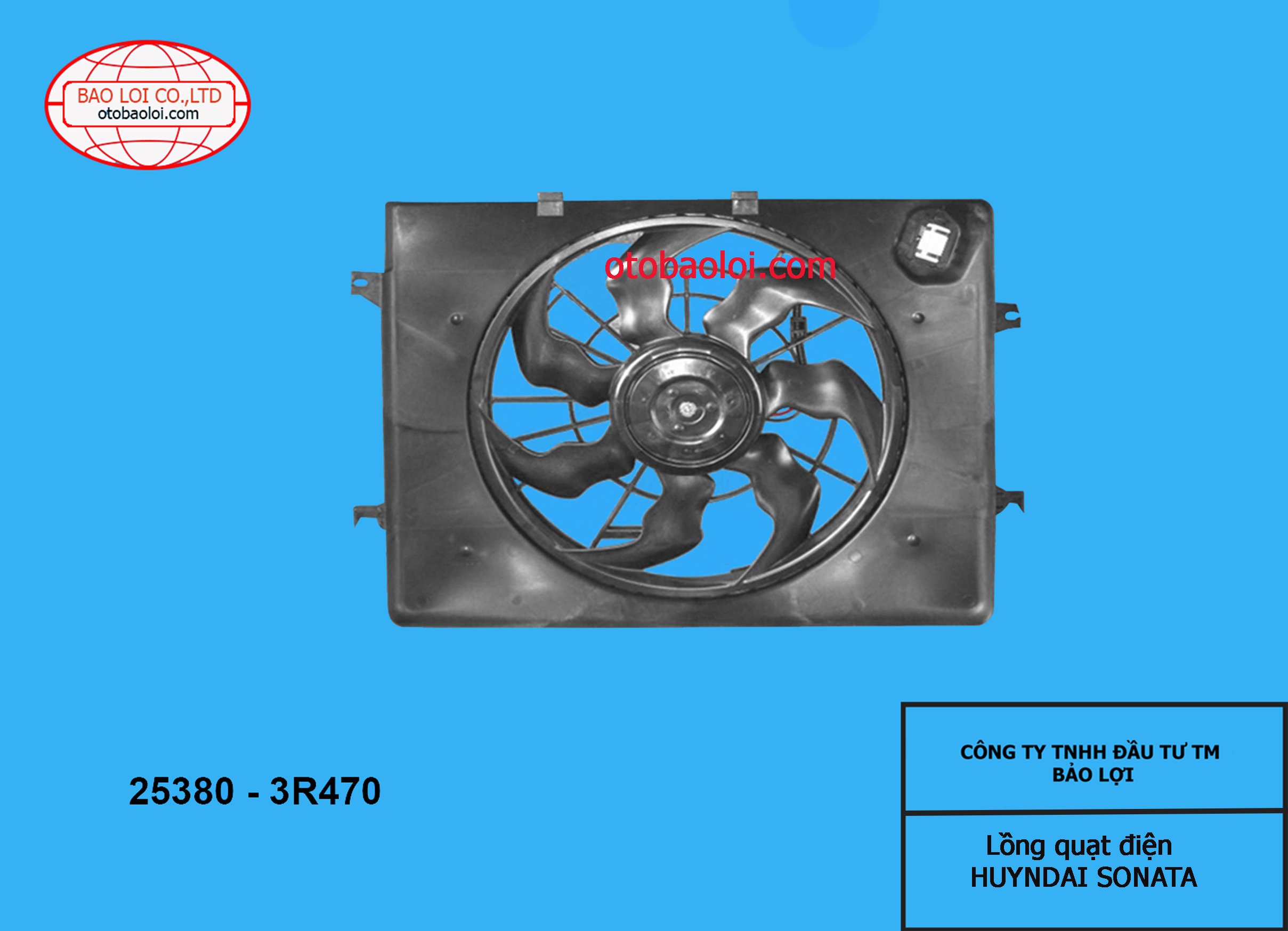 Lồng quạt điện HUYNDAI SONATA