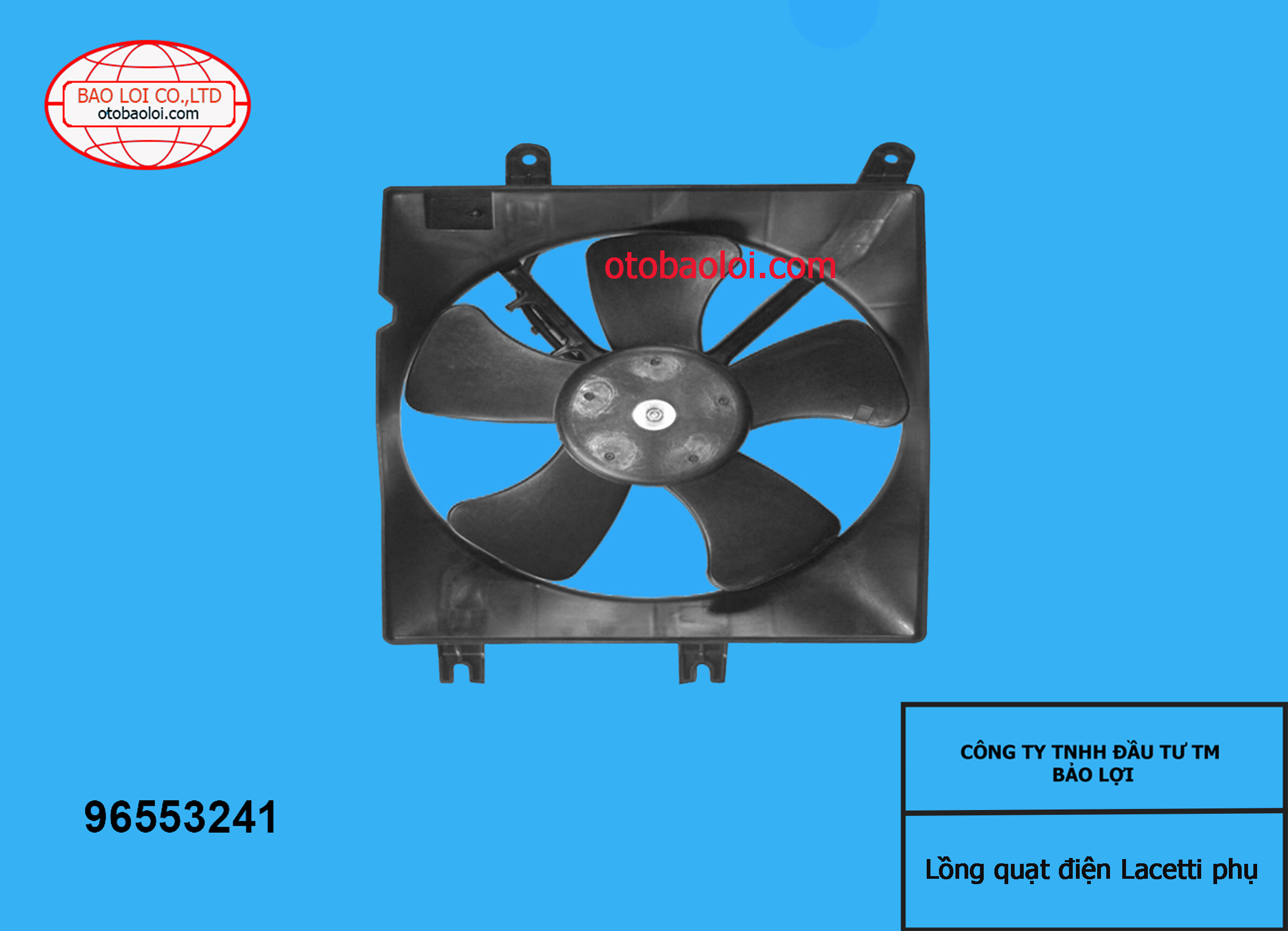 Lồng quạt điện Lacetti phụ