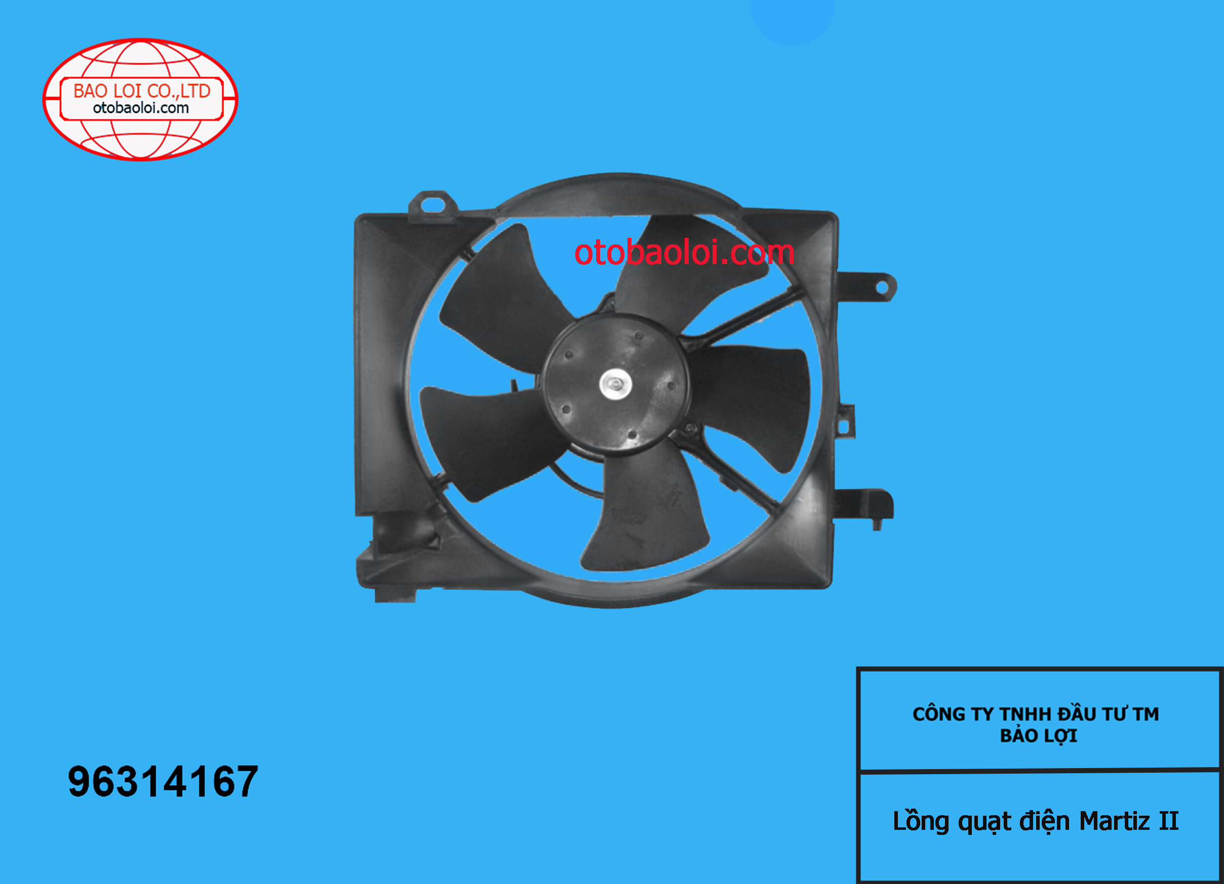 Lồng quạt điện Martiz II