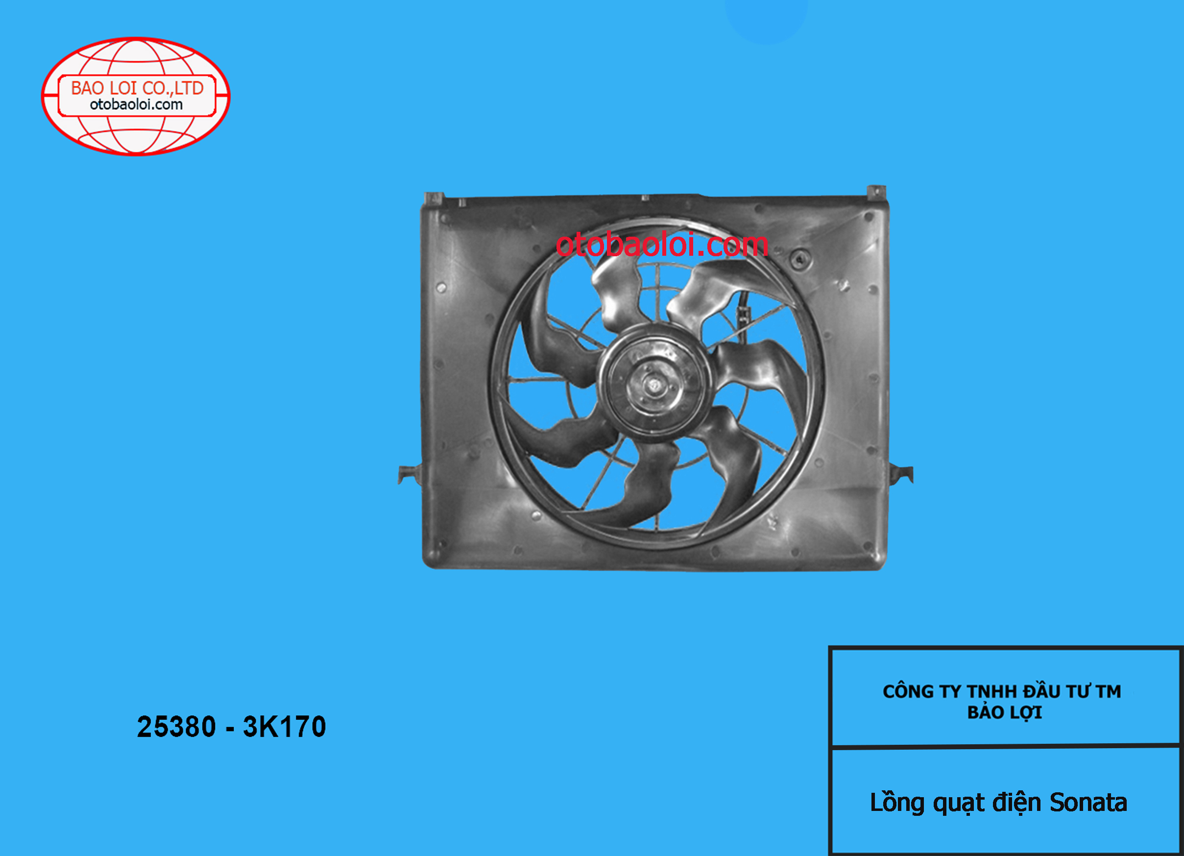 Lồng quạt điện Sonata