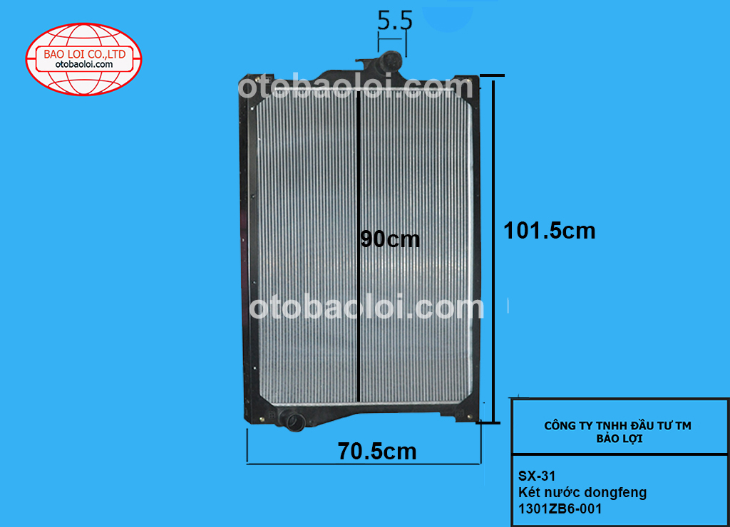 Két nước dongfeng-1301ZB6-001