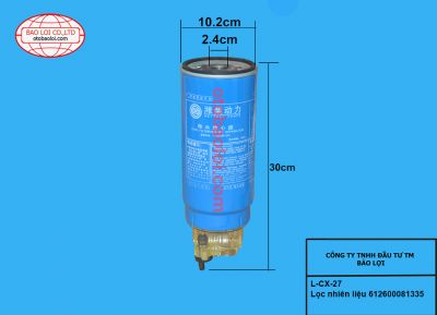 Lọc nhiên liệu PL421/2 (WG 9925550212/1)