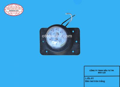 Đèn led tròn trắng