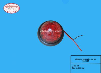 Đèn led lồi đỏ