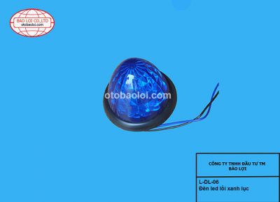 Đèn led lồi xanh lục