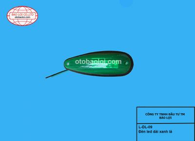 Đèn led dài xanh lá