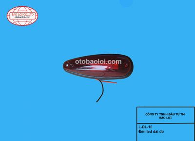 Đèn led dài đỏ