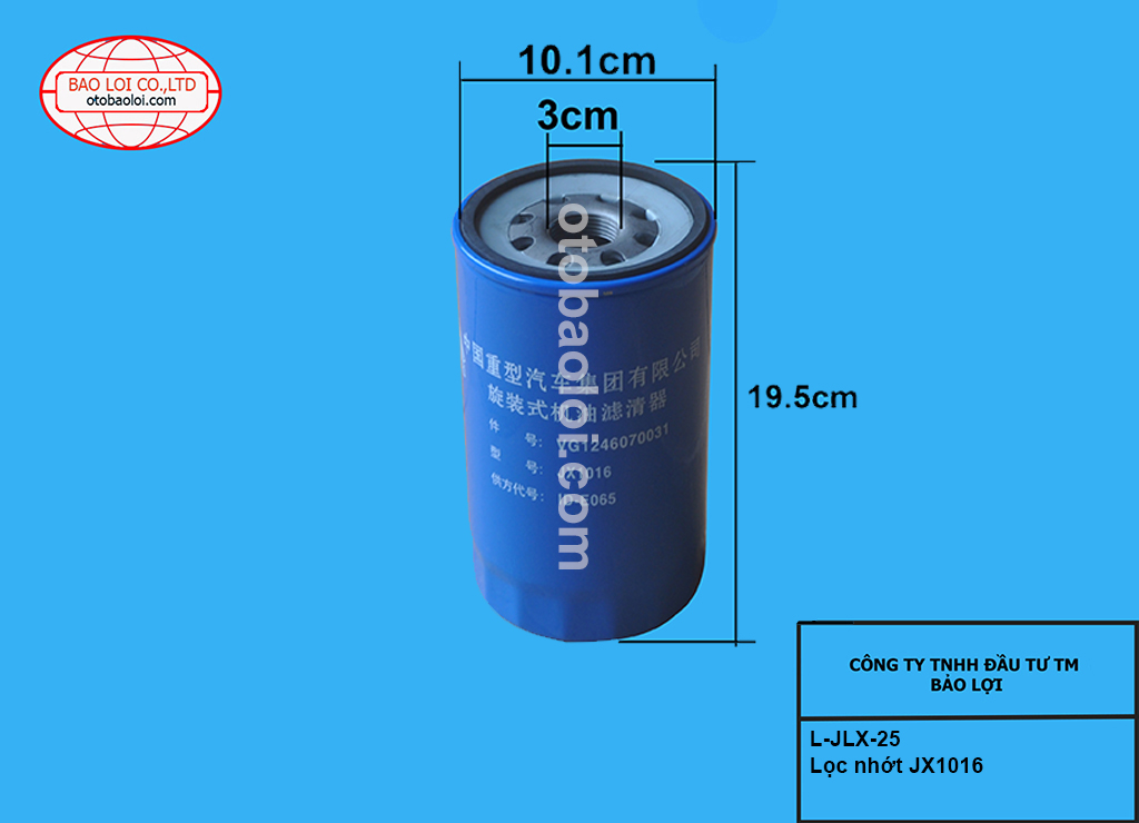 Lọc nhớt JX1016(1000428205)