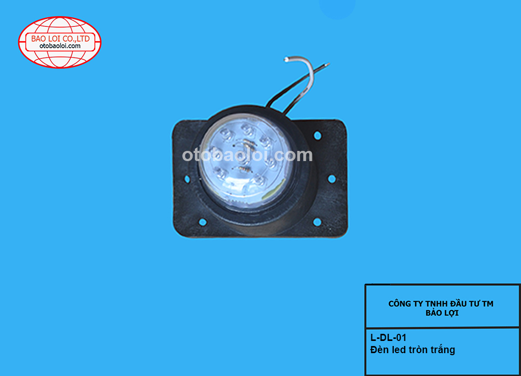 Đèn led tròn trắng