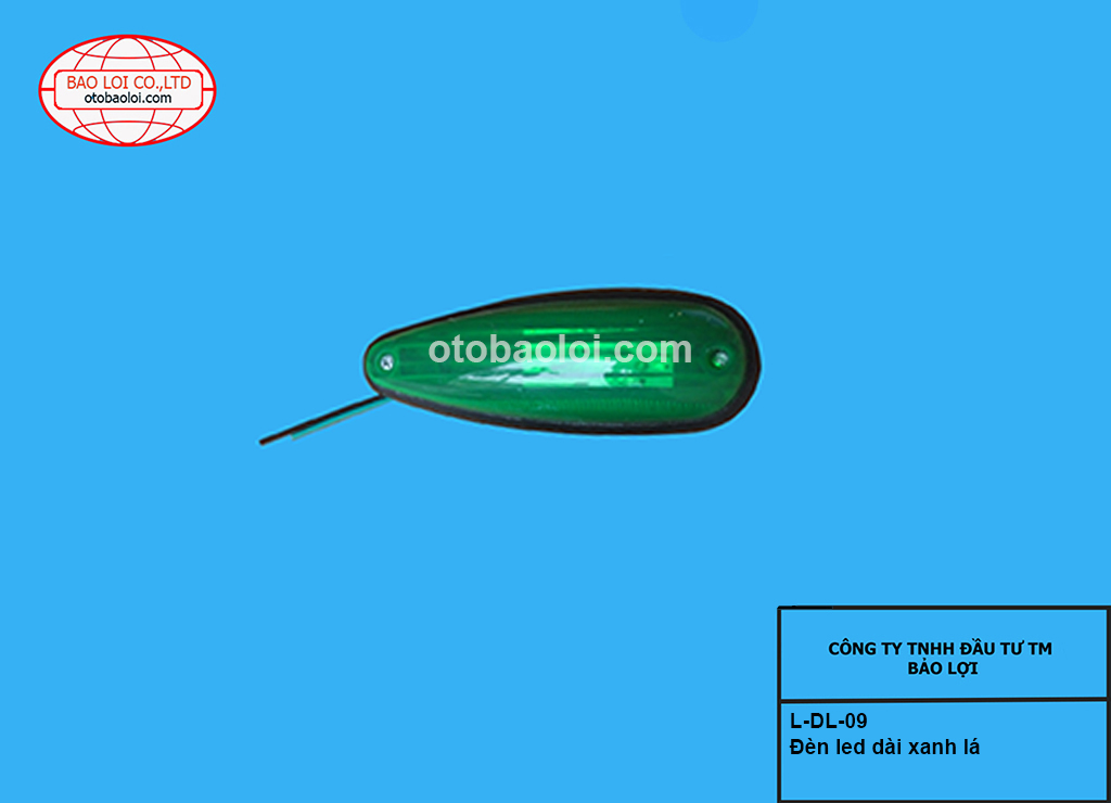 Đèn led dài xanh lá