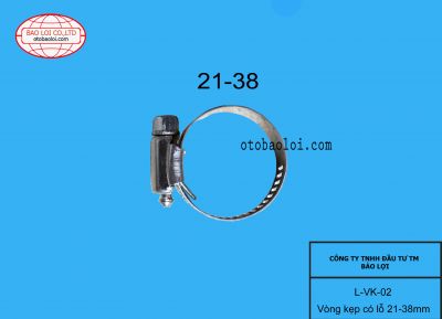 Vòng kẹp có lỗ 21-38mm