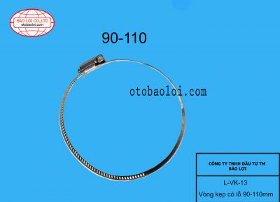 Vòng kẹp có lỗ 90-110mm