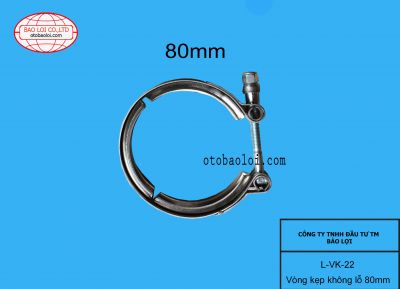 Vòng kẹp không lỗ 80mm