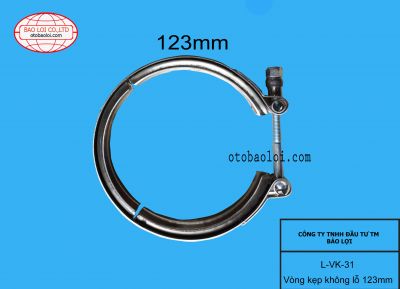 Vòng kẹp không lỗ 123mm