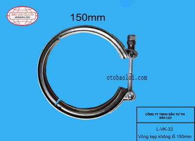 Vòng kẹp không lỗ 150mm