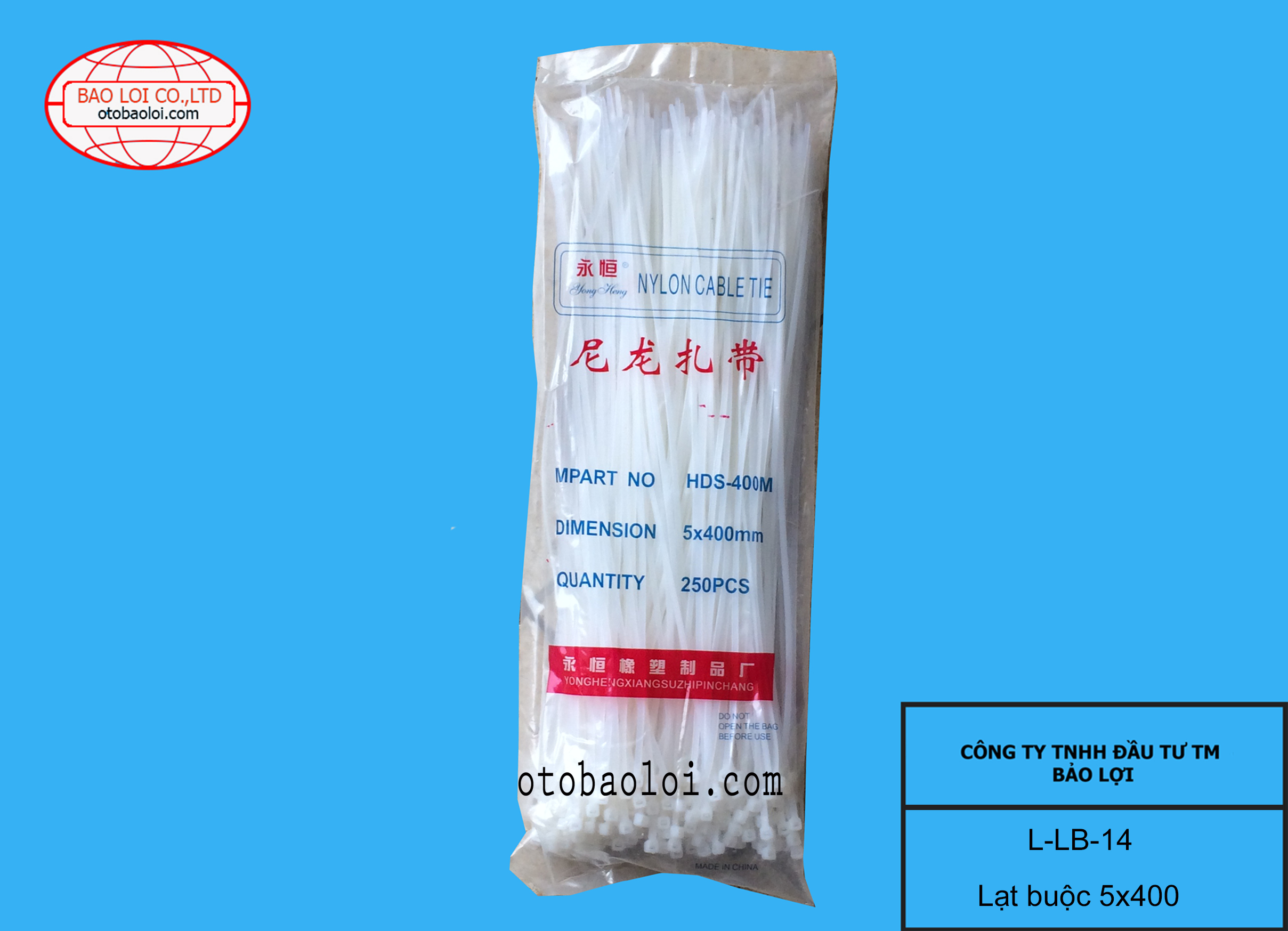 Lạt  buộc 5*400mm