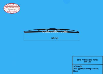 Chổi gạt mưa cứng kép dài 50cm