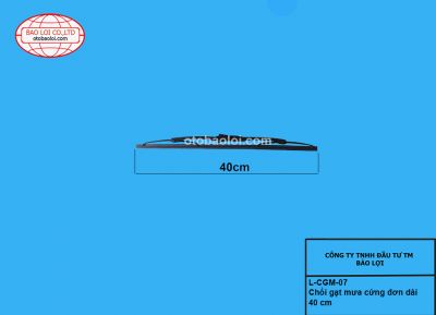 Chổi gạt mưa cứng đơn dài 40 cm