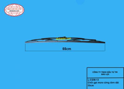 Chổi gạt mưa cứng đơn dài 55cm