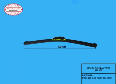 Chổi gạt mưa mềm dài 40cm