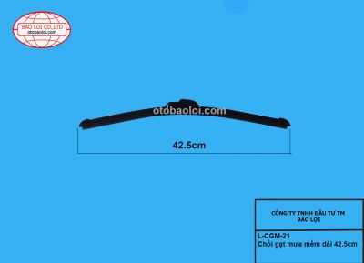 Chổi gạt mưa mềm dài 42.5cm