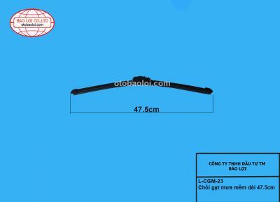 Chổi gạt mưa mềm dài 47.5cm