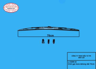 Chổi gạt mưa delong dài 70cm