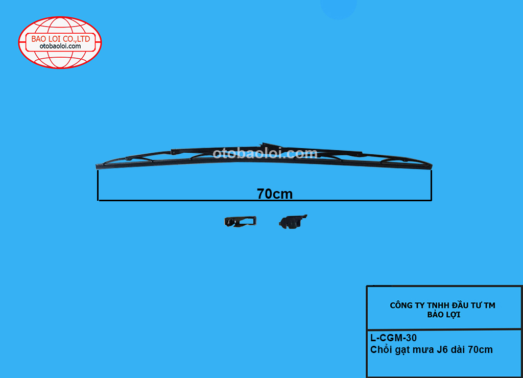 Chổi gạt mưa J6 dài 70cm
