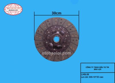 Lá côn 300-10*35 cao