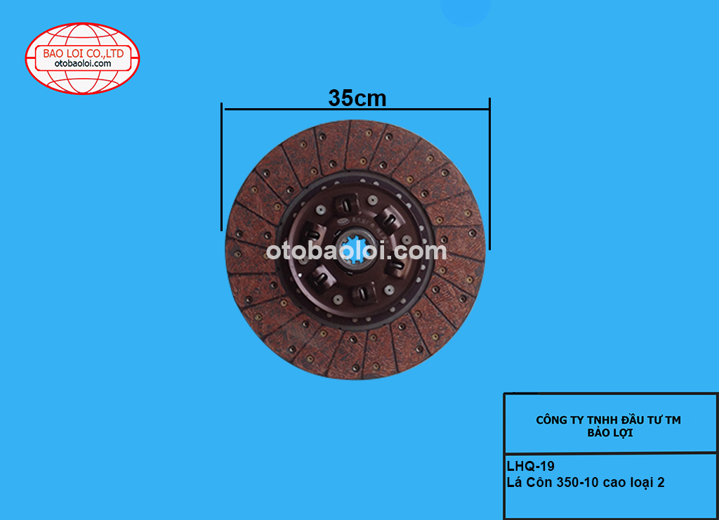 Lá Côn 350-10 cao loại 2