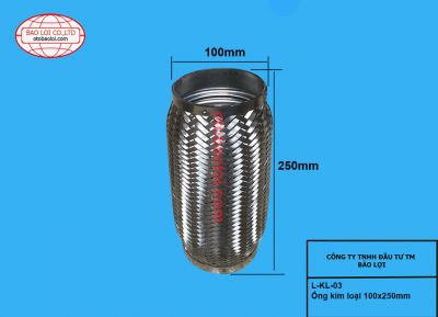 Ống kim loại 100x250mm